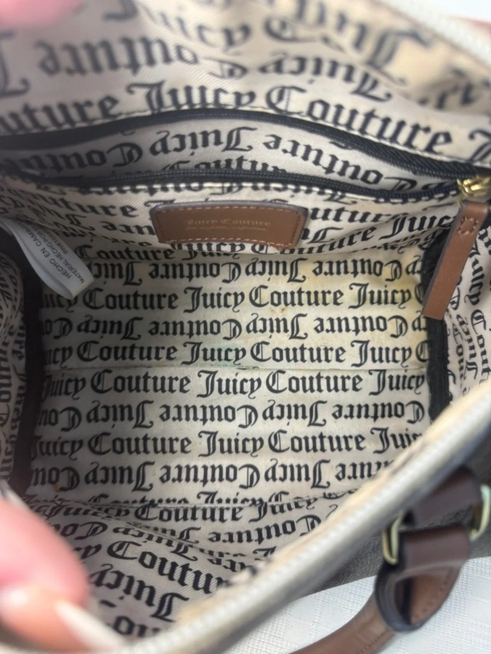 Juicy Couture Chestnut Chino Satchel